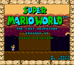 Super Mario World - The Lost Adventure - Episode 2 (Luigi's Edition)
